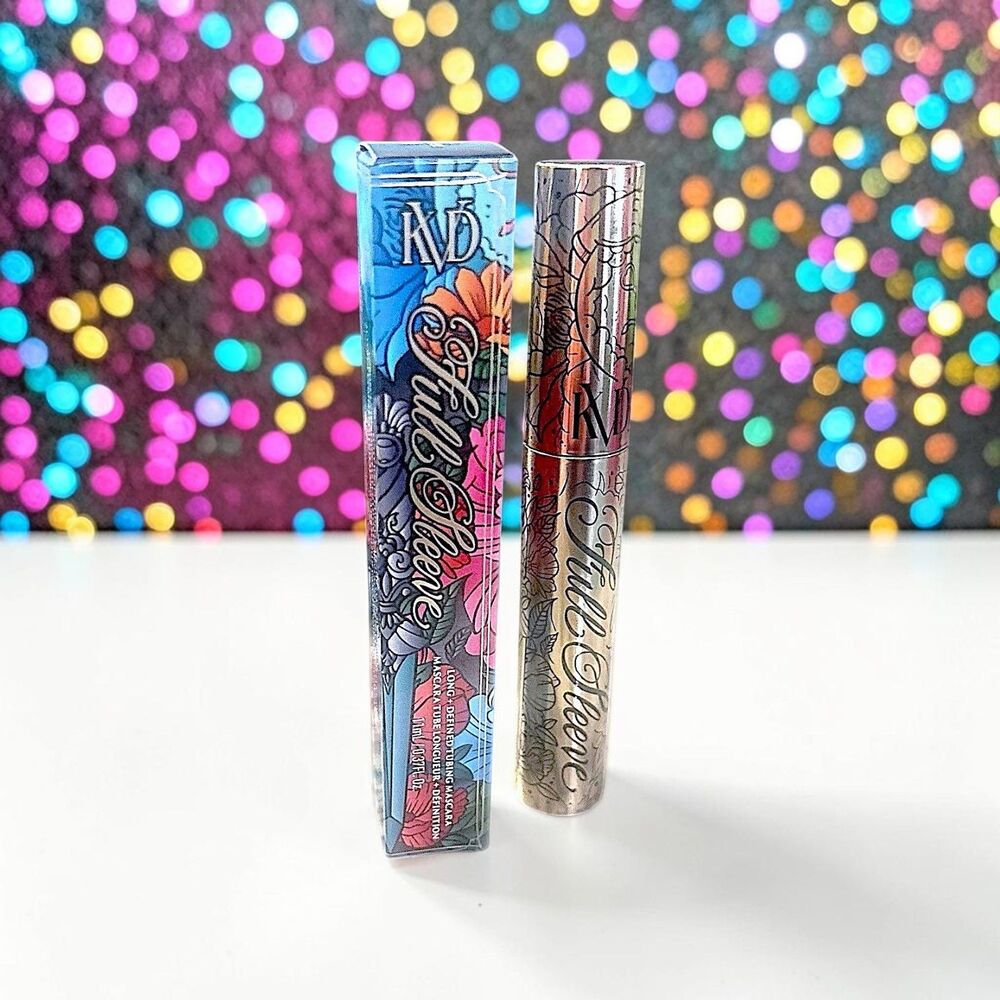 KVD KAT VON D Full Sleeve Long Defined Tubing Mascara In Ink Black 10 0.37oz NIB